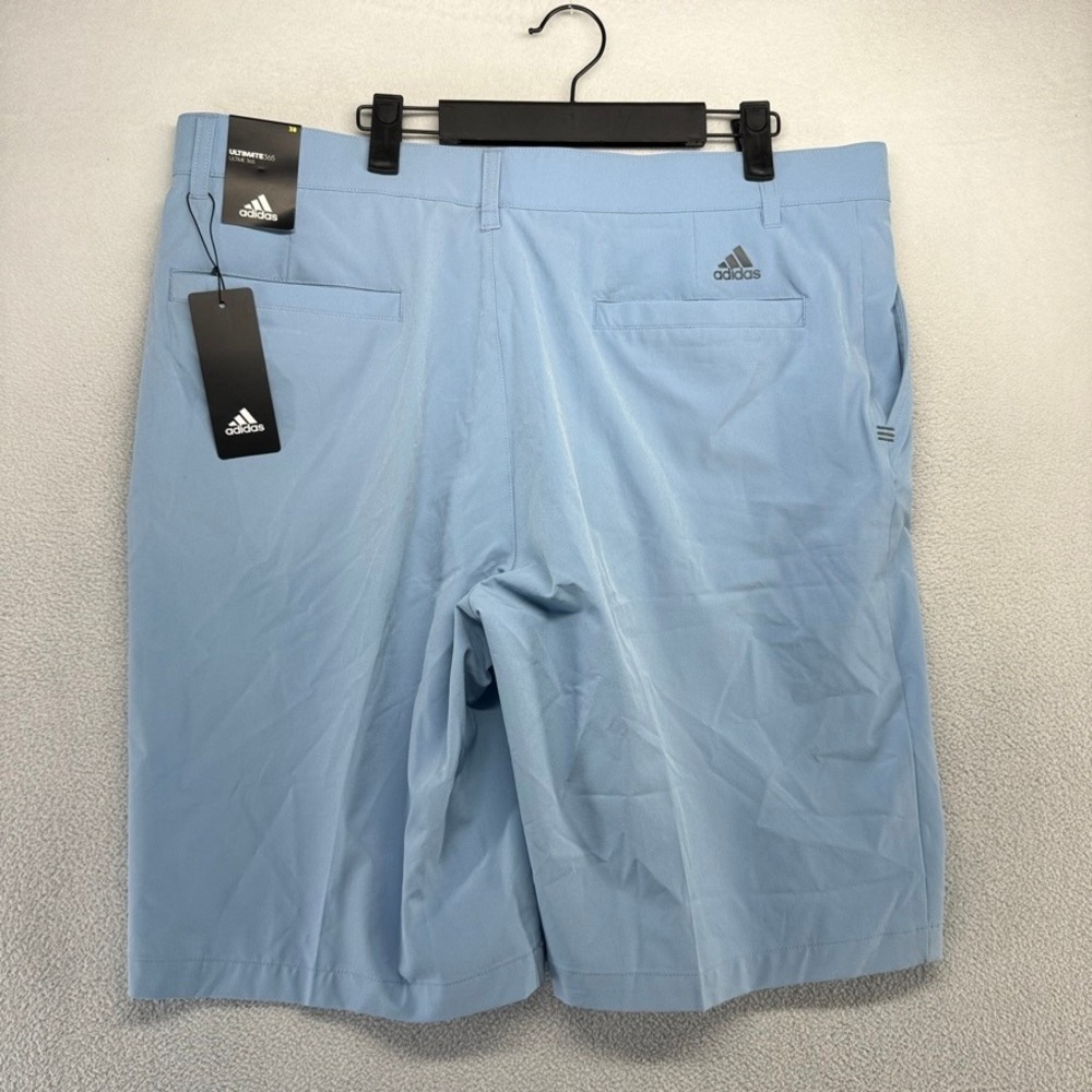 Adidas Golf Shorts Mens 38 Blue Ultimate365 Athletic Woven Polyester Blend NEW